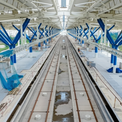 Mumbai–Ahmedabad Bullet Train Project Sees Major Progress with Gujarat Stations “Nearing Completion”