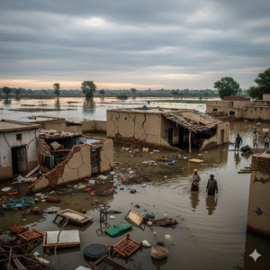 Amritsar’s Ajnala Devastated by Floods, 50 Houses Collapse and 23,000 Hectares of Crops Destroyed
