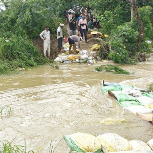 3 Breaches in Abulkhurana Drain Inundate 1,000 Acres in Fazilka; Locals Blame Negligence