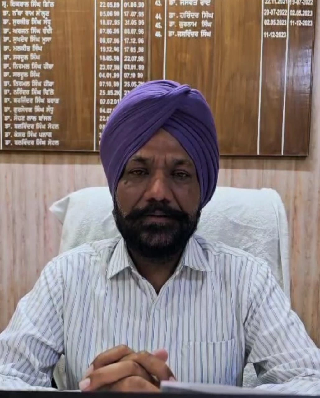 Chief Agriculture Officer Dr. Jaswinder Singh Chief Agriculture Officer