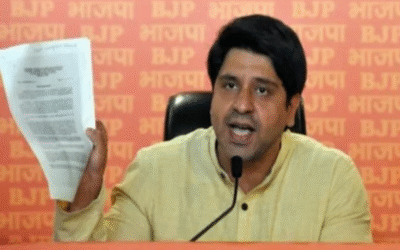 BJP Alleges Kejriwal Provided ‘Sheesh Mahal with 7-Star Facility’ in Punjab under CM Mann’s Quota