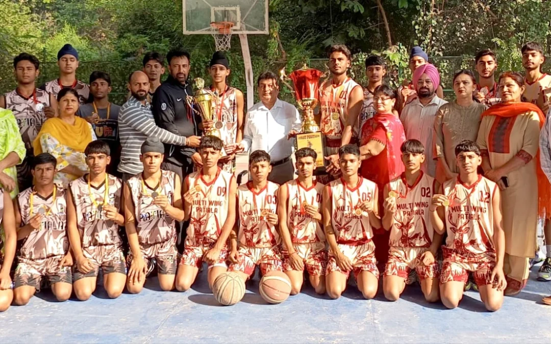 ਪਟਿਆਲਵੀਆਂ ਦੀ ਅੰਡਰ-17 ਬਾਸਕਟਬਾਲ ਲੜਕਿਆਂ ਵਿੱਚ ਬੱਲੇ ਬੱਲੇ