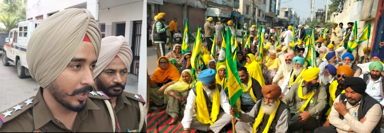 Kisan Protest protest