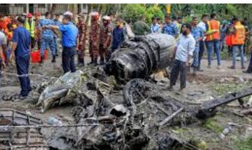 ਢਾਕਾ ’ਚ ਵਿਚ ਡਿੱਗੇ ਏਅਰਕ੍ਰਾਫਟ ਕਾਰਨ 19 ਦੀ ਮੌਤ ਤੇ ਕਈ ਜ਼ਖਮੀ