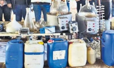 ਰਾਜਸਥਾਨ `ਚ ਨਸ਼ੀਲੇ ਪਦਾਰਥ ਬਣਾਉਣ ਵਾਲੀ ਫੈਕਟਰੀ ਦਾ ਪਰਦਾਫਾਸ਼