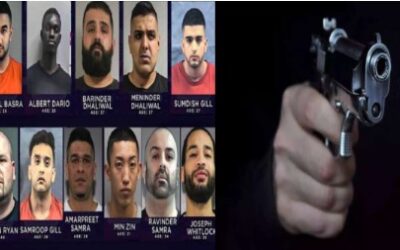 ਕੈਨੇਡਾ ਪੁਲਸ ਵਲੋਂ ਜਾਰੀ ਕੀਤੀ 11 ਗੈਂਗਸਟਰਾਂ ਦੀ ਸੂਚੀ ਵਿਚੋਂ 9 ਪੰਜਾਬੀ