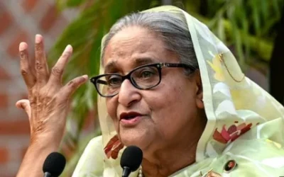 ਜ਼ਮੀਨ ਘੁਟਾਲੇ `ਚ ਸ਼ੇਖ ਹਸੀਨਾ ਨੂੰ ਸੁਣਾਈ ਗਈ 5 ਸਾਲ ਦੀ ਸਜ਼ਾ