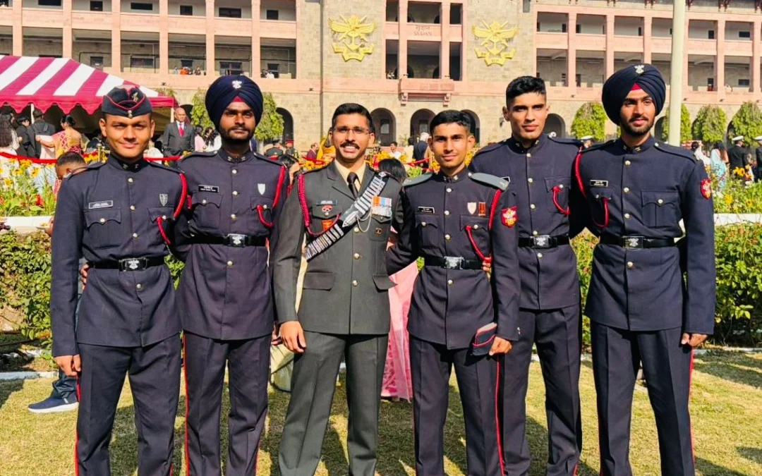 ਛੇ ਕੈਡਿਟਾਂ ਨੇ ਕੀਤੀ ਐਨ. ਡੀ. ਏ. ਤੋਂ ਗ੍ਰੈਜੂਏਸ਼ਨ ਮੁਕੰਮਲ