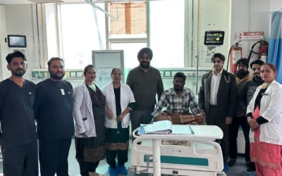 ਕਾਰਡੀਉਲੋਜੀ ਵਿਭਾਗ ਨੇ ਬਚਾਈ ਇਲਾਜ ਕਰਕੇ 37 ਸਾਲਾ ਨੌਜਵਾਨ ਦੀ ਜਾਨ