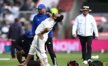 ਭਾਰਤੀ ਕ੍ਰਿਕਟਰ ਰਿਸ਼ਭ ਪੰਤ ਪੈਰ ਤੇ ਸੱਟ ਲੱਗਣ ਕਾਰਨ ਹੋਇਆ ਫੱਟੜ