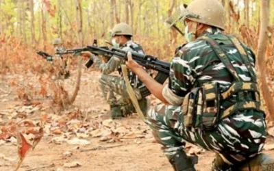 ਸੁਰੱਖਿਆ ਫੋਰਸਾਂ ਨਾਲ ਮੁਕਾਬਲੇ `ਚ ਮਾਰੇ ਗਏ 12 ਨਕਸਲੀ ਤੇ 3 ਜਵਾਨ ਹੋਏ ਸ਼ਹੀਦ