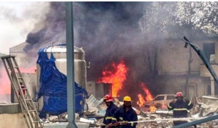 Chemical Factory explosion