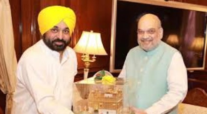 ਮੁੱਖ ਮੰਤਰੀ ਨੇ ਅਮਿਤ ਸ਼ਾਹ ਨਾਲ ਕੀਤੀ ਮੁਲਾਕਾਤ