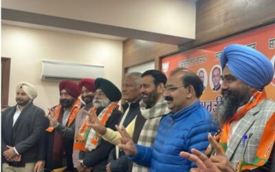 ਮੁੱਖ ਮੰਤਰੀ ਨਾਇਬ ਸੈਣੀ ਨੇ ਕਰਵਾਇਆ ਦਿੱਗਜਾਂ ਨੂੰ ਭਾਜਪਾ ਵਿਚ ਸ਼ਾਮਲ