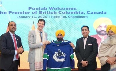 ਬ੍ਰਿਟਿਸ਼ ਕੋਲੰਬੀਆ ਨਾਲ ਪੰਜਾਬ ਦੇ ਨਿਵੇਸ਼ ਤੇ ਵਪਾਰਕ ਸਬੰਧ ਹੋਣਗੇ ਮਜ਼ਬੂਤ : ਮਾਨ