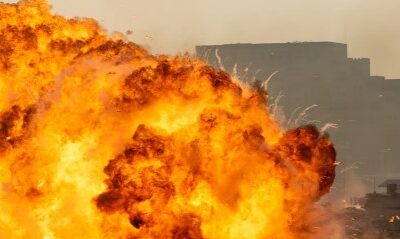 ਪ੍ਰੈਸ਼ਰ ਬੰਬਾਂ ਵਿਚ ਹੋਏ ਧਮਾਕੇ ਵਿਚ ਸੁਰੱਖਿਆ ਕਰਮਚਾਰੀ ਹੋਏ ਜ਼ਖ਼ਮੀ