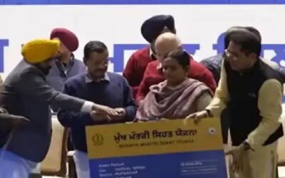 ਮੁੱਖ ਮੰਤਰੀ ਮਾਨ ਤੇ ਕੇਜਰੀਵਾਲ ਨੇ ਕੀਤੀ ਮੁੱਖ ਮੰਤਰੀ ਸਿਹਤ ਬੀਮਾ ਯੋਜਨਾ ਦੀ ਸ਼ੁਰੂਆਤ