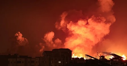 ਇਜਰਾਇਲ ਦੀ ਗਾਜਾ ਤੇ ਬੰਬਾਰਮੈਂਟ ਕਰਨਾ ਜਾਰੀ