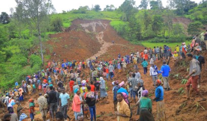 ਅਫਰੀਕਾ ਵਿਖੇ ਜ਼ਮੀਨ ਖਿਸਕਣ ਕਾਰਨ ਹੋਈ ਲੋਕਾਂ ਦੀ ਮੌਤ