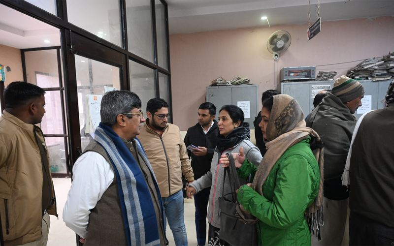 Hisar Mayor’s Surprise Check: MC Officials Told to Clean Up Their Act