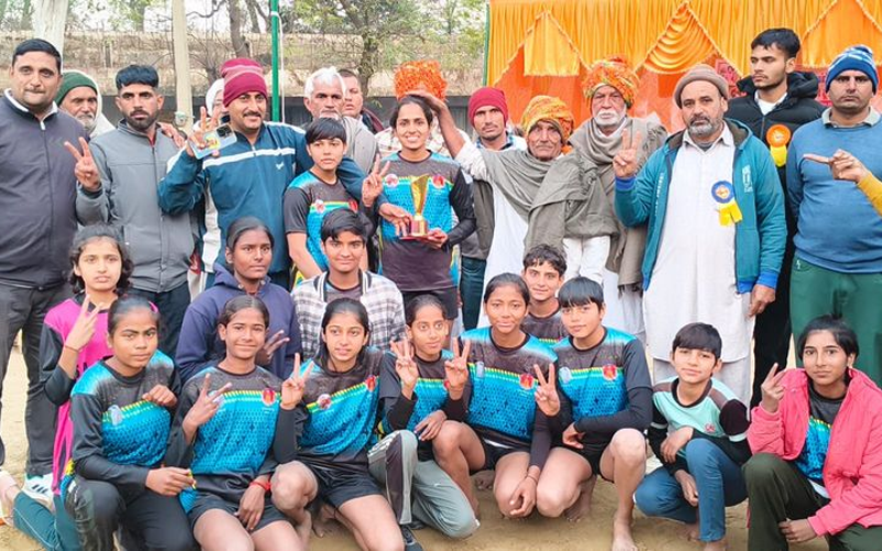 Fatehabad Girls Dominate State-Level Kabaddi Tournament