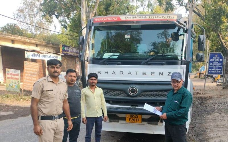 Yamunanagar: Mining Dept Slaps Heavy Fines on 7 Vehicles for Illegal Activity