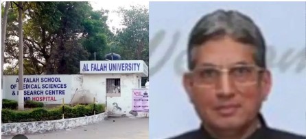 ਦਿੱਲੀ ਪੁਲਸ ਨੇ ਕੀਤਾ ਅਲਫਲਾਹ ਯੂਨੀਵਰਸਿਟੀ ਦਾ ਚੇਅਰਮੈਨ ਸਿੱਦੀਕੀ ਗ੍ਰਿਫ਼ਤਾਰ