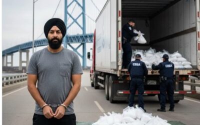 ਪੰਜਾਬੀ ਟਰੱਕ ਡਰਾਈਵਰ ਨੂੰ ਡਰੱਗਜ਼ ਨਾਲ ਕੀਤਾ ਕੈਨੇਡੀਅਨ ਪੁਲਸ ਨੇ ਗ੍ਰਿਫ਼ਤਾਰ