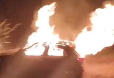 ਕਾਰ ਵਿਚ ਅੱਗ ਲੱਗਣ ਕਾਰਨ ਮਾਂ-ਪੁੱਤ ਜਿਊ਼ਂਦੇ ਸੜੇ ਤੇ ਪਤੀ ਤੇ ਦਿਓਰ ਝੁਲਸੇ