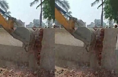 ਵਿਧਾਇਕ ਖਹਿਰਾ ਦੀ ਨਾਜਾਇਜ਼ ਉਸਾਰੀ ਢਾਹੁਣ ਮੌਕੇ ਮਾਹੌਲ ਹੋਇਆ ਤਣਾਅਪੂਰਨ