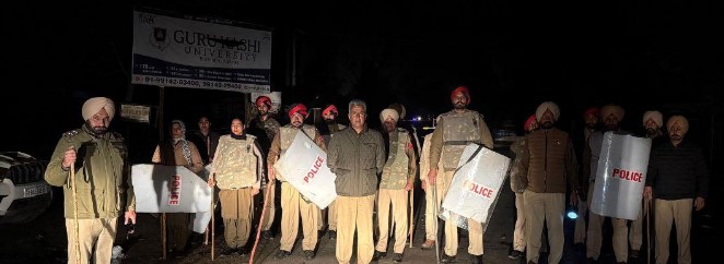 ਬਠਿੰਡਾ ਵਿਖੇ ਕਿਸਾਨਾਂ ਵਲੋਂ ਦਿੱਤੇ ਜਾਣ ਵਾਲੇ ਧਰਨੇ ਤੋਂ ਪਹਿਲਾਂ ਪਾਈ ਪੁਲਸ ਨੇ ਕਾਰਵਾਈ