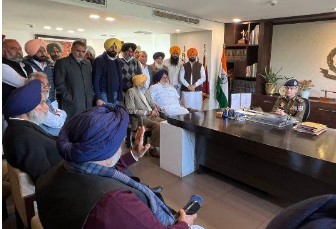 ਸੁਖਬੀਰ ਬਾਦਲ ਕੋਰ ਕਮੇਟੀ ਸਮੇਤ ਪਹੁੰਚੇ ਡੀ. ਜੀ. ਪੀ. ਪੰਜਾਬ ਦੇ ਦਫ਼ਤਰ