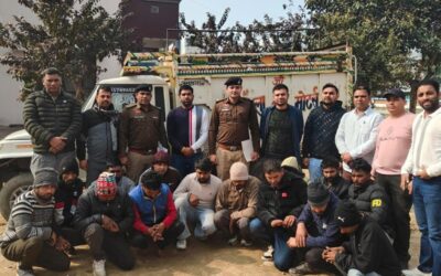 Karnal Police Bust Cable Theft Gang: 14 Arrested, Vehicles Seized