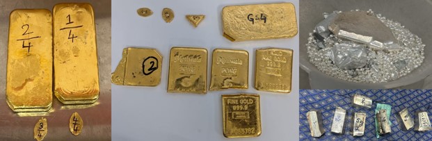 ਸਮੱਗਲਿੰਗ ਕਰਨ ਵਾਲੇ ਗਿਰੋਹ ਕੋਲੋਂ ਹੋਇਆ ਸੋਨਾ-ਚਾਂਦੀ ਤੇ ਨਕਦੀ ਬਰਾਮਦ