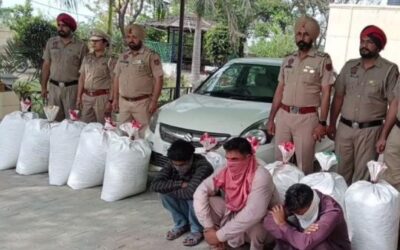 ਤਿੰਨ ਨਸਾ ਤਸਕਰ 200 ਕਿਲੋਗ੍ਰਾਮ ਚੂਰਾ ਪੋਸਤ ਸਮੇਤ ਤਪਾ ਮੰਡੀ ਪੁਲਸ ਵਲੋਂ ਕਾਬੂ