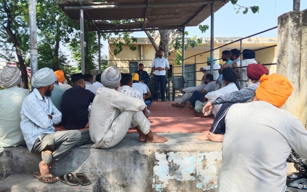 ਖੇਤੀਬਾੜੀ ਅਤੇ ਕਿਸਾਨ ਭਲਾਈ ਵਿਭਾਗ ਵੱਲੋਂ ਵਿਸ਼ੇਸ਼ ਕੈਂਪ ਆਯੋਜਿਤ