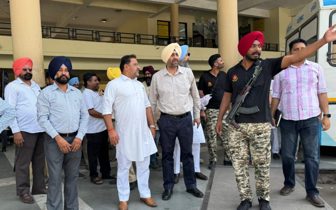 ਚੇਅਰਮੈਨ ਹਰਪਾਲ ਜੁਨੇਜਾ ਵੱਲੋਂ ਸੰਗਰੂਰ ਡਿਪੂ ਤੇ ਬੱਸ ਅੱਡੇ ਦੀ ਅਚਨਚੇਤ ਚੈਕਿੰਗ