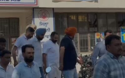 ਵਿਧਾਇਕ ਹਰਮੀਤ ਪਠਾਣਮਾਜਰਾ ਨੂੰ ਕੀਤਾ ਅਦਾਲਤ ਵਿਚ ਪੇਸ਼
