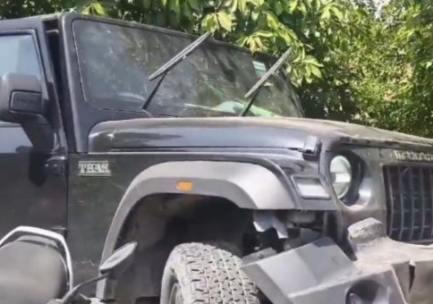 ਸੰਗਰੂਰ ਵਿਚ ਥਾਰ ਨੇ ਮਾਰੀ ਕਾਰ ਨੂੰ ਜ਼ਬਰਦਸਤ ਟੱਕਰ