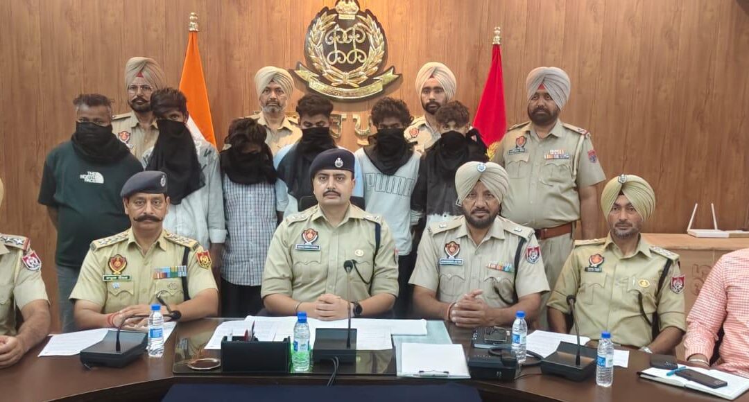 ਪੁਲਸ ਵੱਲੋਂ ਅੰਨ੍ਹਾ ਕਤਲ ਕੇਸ ਟਰੇਸ ਕਰਕੇ 7 ਮੁਲਜ਼ਮ ਕੀਤੇ ਕਾਬੂ