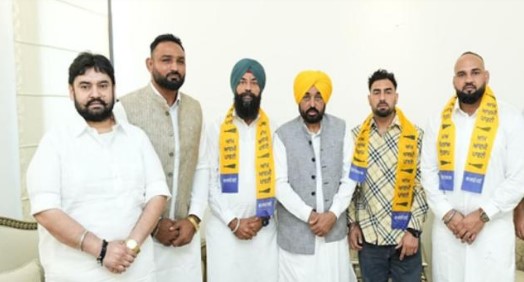 ਮੁੱਖ ਮੰਤਰੀ ਦੀ ਅਗਵਾਈ ਹੇਠ ਕਬੱਡੀ ਖਿਡਾਰੀ ਸੰਦੀਪ ਲੁੱਧੜ ‘ਆਪ’ ’ਚ ਸ਼ਾਮਲ