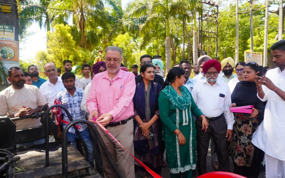 ਡਾ. ਬਲਬੀਰ ਸਿੰਘ ਵੱਲੋਂ 5 ਕਰੋੜ ਨਾਲ 25 ਕਿਲੋਮੀਟਰ ਸੜਕਾਂ ਦਾ ਕੰਮ ਸ਼ੁਰੂ