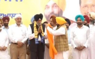 ਮੁੱਖ ਮੰਤਰੀ ਪੰਜਾਬ ਭਗਵੰਤ ਮਾਨ ਨੇ ਕੀਤਾ ਰੱਖੜਾ ਦਾ ਪਾਰਟੀ ਵਿਚ ਸਵਾਗਤ