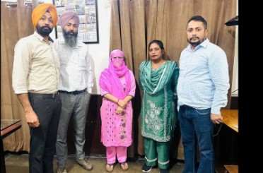 ਵਿਜੀਲੈਂਸ ਵਲੋਂ ਬੀ. ਡੀ. ਪੀ.ਓ. ਮਲੌਦ ਰਿਸ਼ਵਤ ਲੈਂਦੀ ਕੀਤੀ ਗਈ ਕਾਬੂ