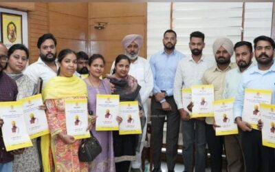 ਚੀਮਾ ਨੇ ਵੰਡੇ 14 ਨਵੇਂ ਭਰਤੀ ਹੋਏ ਕਰਮਚਾਰੀਆਂ ਨੂੰ ਨਿਯੁਕਤੀ ਪੱਤਰ