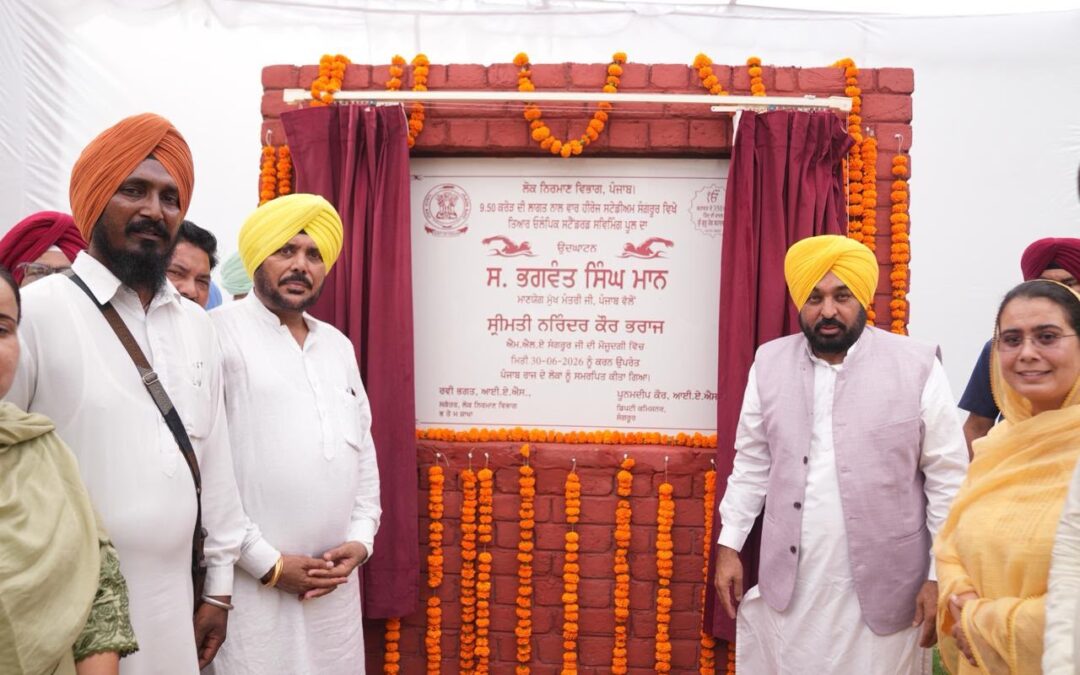 ਮੁੱਖ ਮੰਤਰੀ ਮਾਨ ਵੱਲੋਂ ਓਲੰਪਿਕ ਪੱਧਰ ਦੇ ਸਵਿਮਿੰਗ ਪੂਲ ਦਾ ਉਦਘਾਟਨ