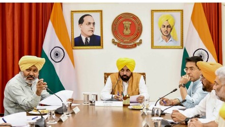 ਪੰਜਾਬ ਦੇ ਮੁੱਖ ਮੰਤਰੀ ਦੀ ਅਗਵਾਈ ਹੇਠ ਕੈਬਨਿਟ ਮੀਟਿੰਗ 10 ਨੂੰ