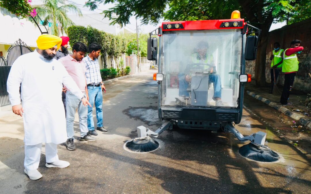 ਮਾਨ ਸਰਕਾਰ ਵੱਲੋਂ ਪਟਿਆਲਾ ਵਿੱਚ ਹਾਈਬ੍ਰਿਡ ਸਫ਼ਾਈ ਮਾਡਲ ਦਾ ਆਗ਼ਾਜ