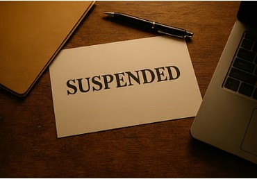 Suspended suspended