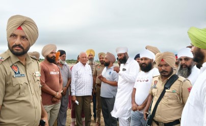 ਕੈਬਨਿਟ ਮੰਤਰੀ ਬਰਿੰਦਰ ਗੋਇਲ ਨੇ ਲਿਆ ਹੜ੍ਹ ਰੋਕੂ ਪ੍ਰਬੰਧਾਂ ਦਾ ਜਾਇਜ਼ਾ